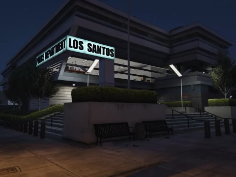 [MLO] Second floor for police department. Custom minimap. 1.0