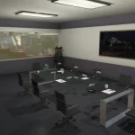 [MLO] Second floor for police department. Custom minimap. 1.0