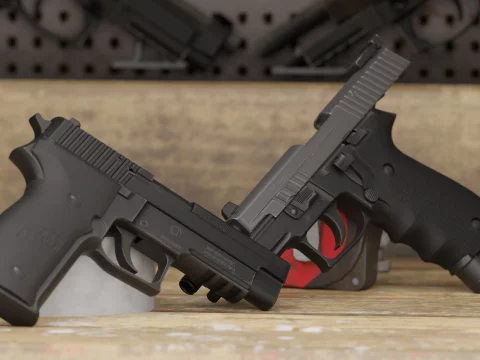 Sig Sauer P226R [Replace / FiveM | Animated] 1.1