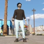 Skinny Jeans & Boots for MP Female 1.0