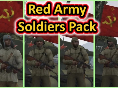 Soviet Red Army WW2 / WWII Soldiers Pack