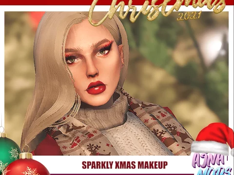 Sparkly Xmas Makeup for MP Female 1.0