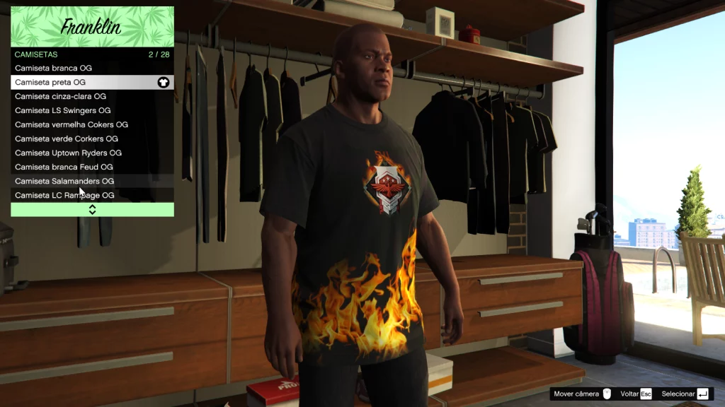 T-Shirt Free Fire for Franklin 1.0
