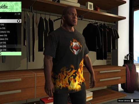 T-Shirt Free Fire for Franklin 1.0