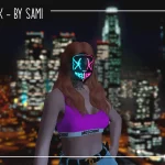 The Purge Mask (Glowing) - MP Male and Female 1.0