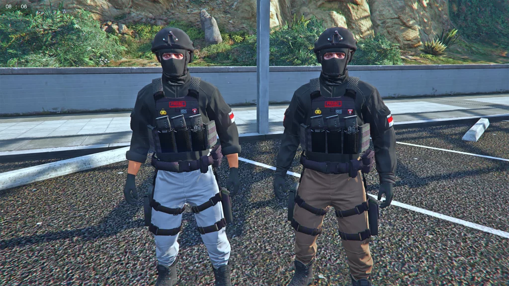 Tim Prabu Indonesia Police Retexture 2.0
