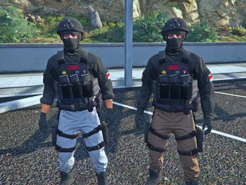 Tim Prabu Indonesia Police Retexture 2.0
