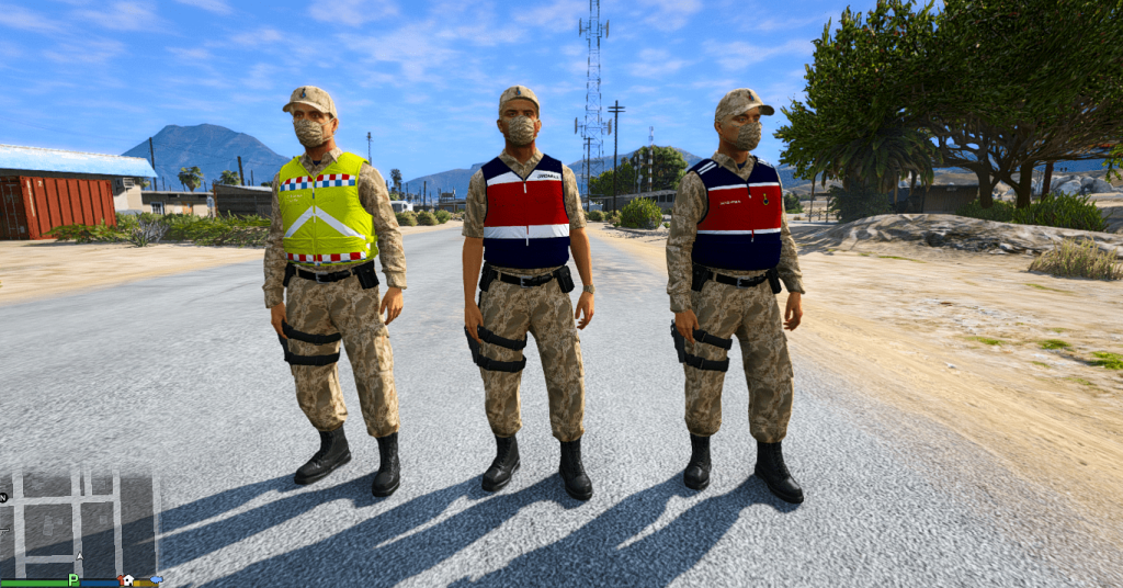 Turkish Gendarmerie Camouflage Ped 1.0 