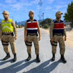 Turkish Gendarmerie Camouflage Ped 1.0
