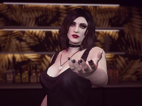 [MP Female] Vanilla style painted nails 1.0