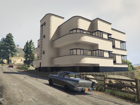 1930 Art-Deco style House [Repacement Map/load as vehicle] 2.0