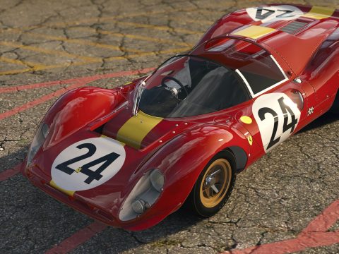 1967 Ferrari 330 P4 [Add-On | LODs | Template | RHD] 1.0