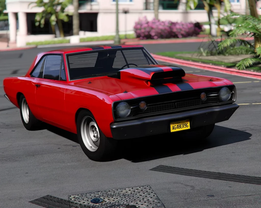1968 Dodge Dart HEMI Super Stock [Add-On | Tuning | Extras | Template] 1.0