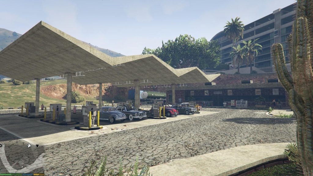 1970 Persian Gas Station [Building + Texture + Fuel Pomp] 1.0