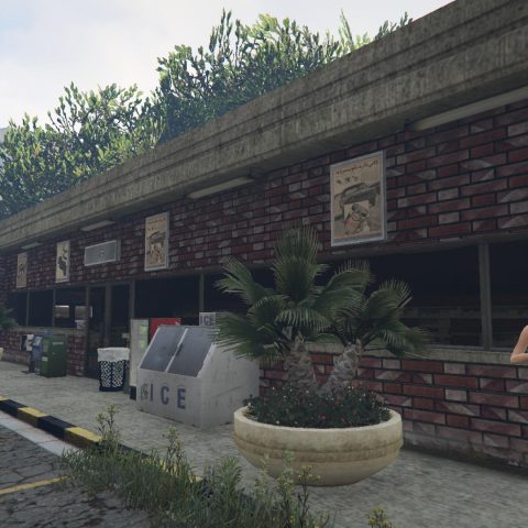 1970 Persian Gas Station [Building + Texture + Fuel Pomp] 1.0 – GTA 5 mod