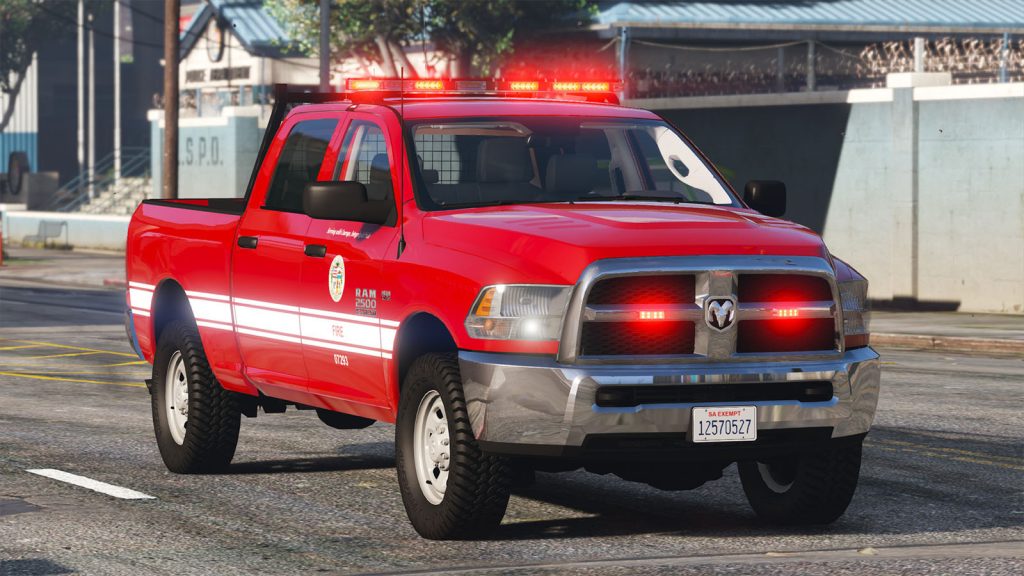 2016 Ram 2500 - Los Santos Fire Department (LSFD/LAFD) [Add-On | DLS ...