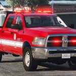 2016 Ram 2500 - Los Santos Fire Department (LSFD/LAFD) [Add-On | DLS / non-ELS] 2.2