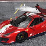 2019 Ferrari 488 Pista Spider [Add-On | Animated Roof | Template] 1.1