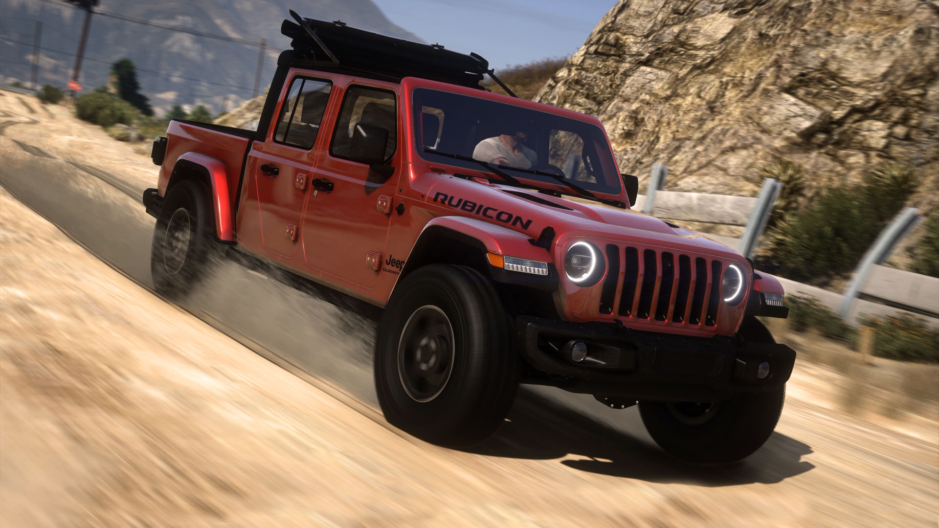 2020 Jeep Gladiator Rubicon [Add-On / FiveM | Tuning | LODs | Template]   – GTA 5 mod