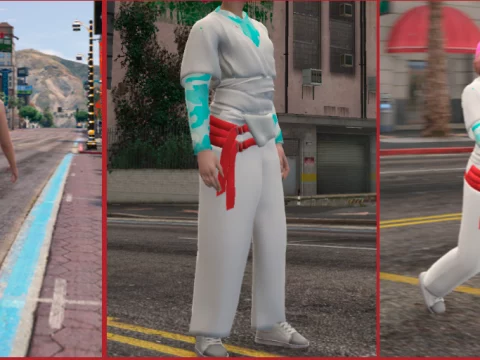 Asian StreetWear pants for MP Female 1.0