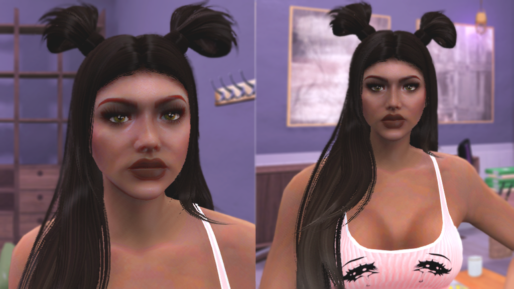 Better Makeup & Eyebrows for MP Female 1.0