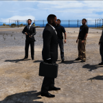 Black Gloves For Franklin 0.2