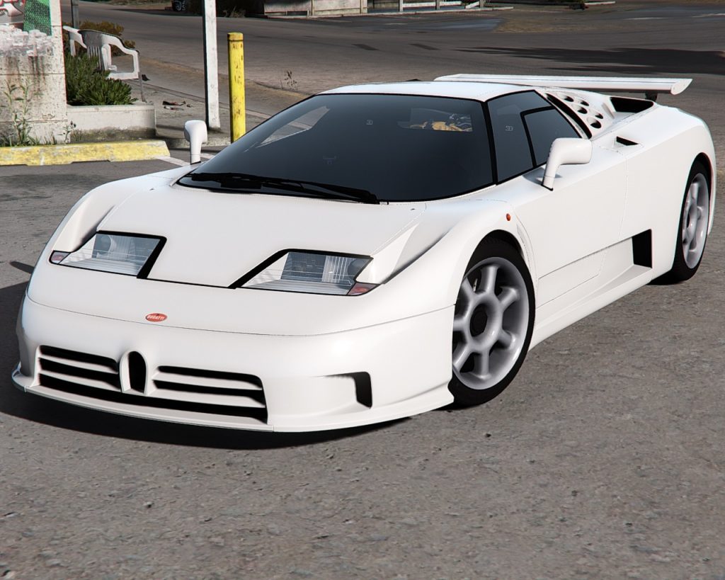 Bugatti EB110 Super Sport 1992 [Add-On | Template] 1.2