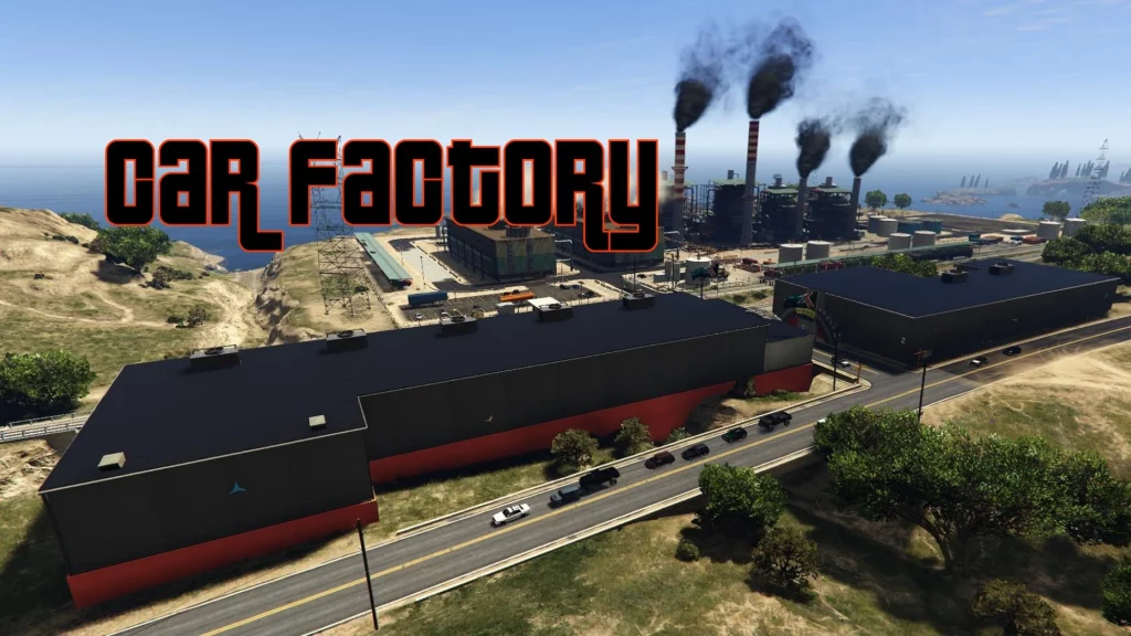 Car Factory [Map Editor - ymap] 1.4