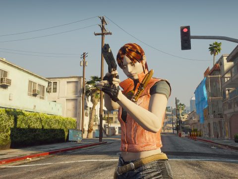 Claire Redfield RE2 Classic [Add-On Ped] 1.0