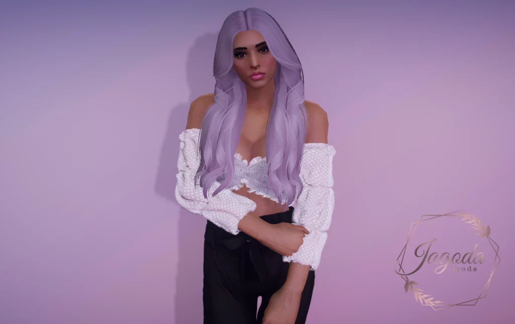 Curly hairstyle for MP Female
