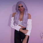 Curly hairstyle for MP Female