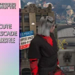 Cute Cascade Hairstyle for MP Female 1.0