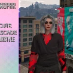 Cute Cascade Hairstyle for MP Female 1.0