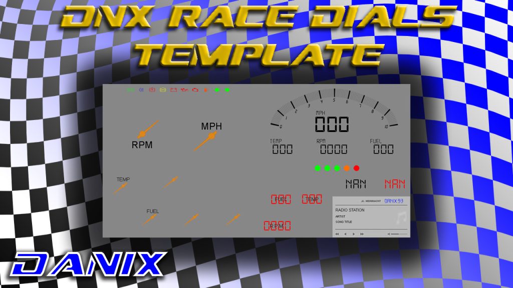 DNX Race Dials template 1.0