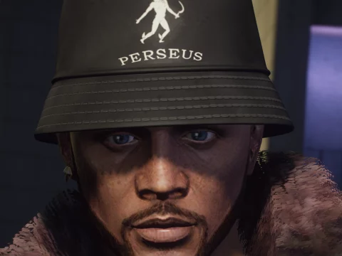 Designer bucket hat Retexture for MP Male 1.0