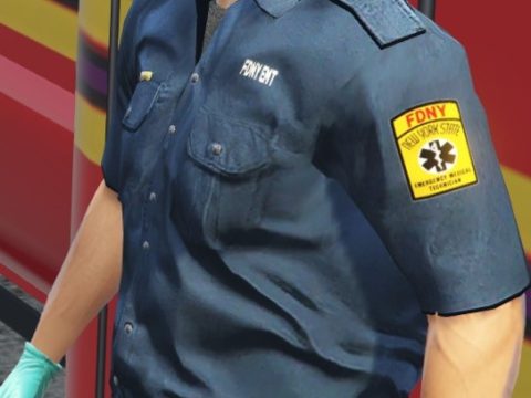 FDNY EMT and Paramedic Uniform Texture