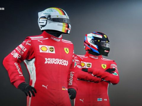 Ferrari F1 suit 2018 for MP Male 1.0