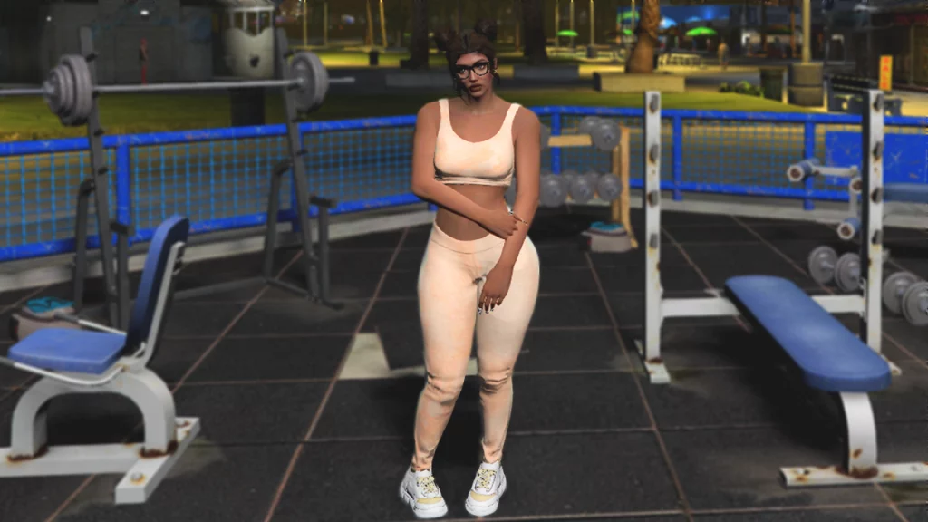 Gym Set Retextures for MP Female 1.0