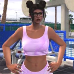 Gym Set Retextures for MP Female 1.0