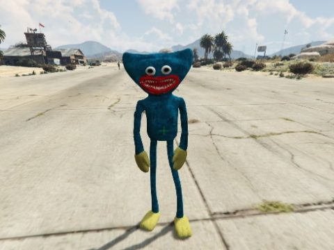 Huggy Wuggy From Poppy Playtime [Add-On Ped] 1.0