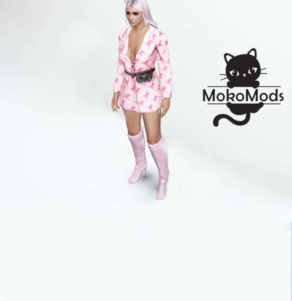Knee High Heels for MP Female 1.0