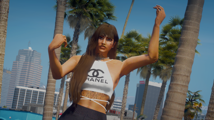 Long Wavy Hair for MP Female 1.0 