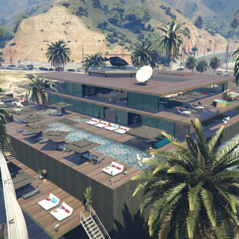 Luxury Car Dealership (Beach) [Menyoo] V1.0 – GTA 5 mod