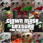 MP Clown Mask Texture 1.0