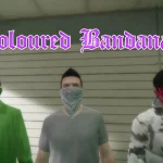 MP Male Coloured Bandanas - GTA V 1.0