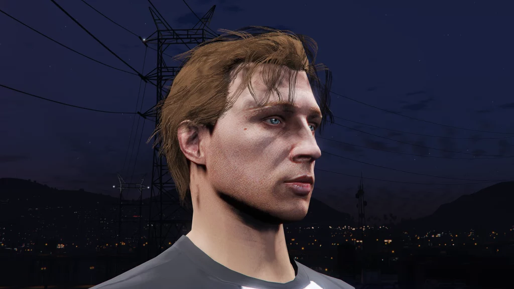 Max Payne 3 Hair For MP Male