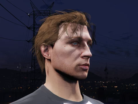Max Payne 3 Hair For MP Male