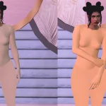 Neutral Tones Bodysuit Retextures for MP Female 1.0