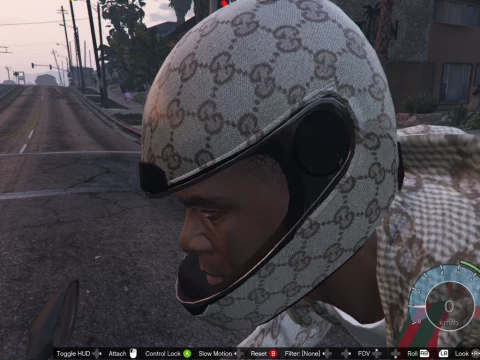 New Helmets For Franklin (Gucci Helmet Included) v1.0