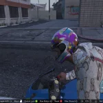 New Helmets For Franklin (Gucci Helmet Included) v1.0